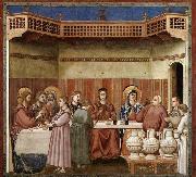 GIOTTO di Bondone Marriage at Cana USA oil painting artist